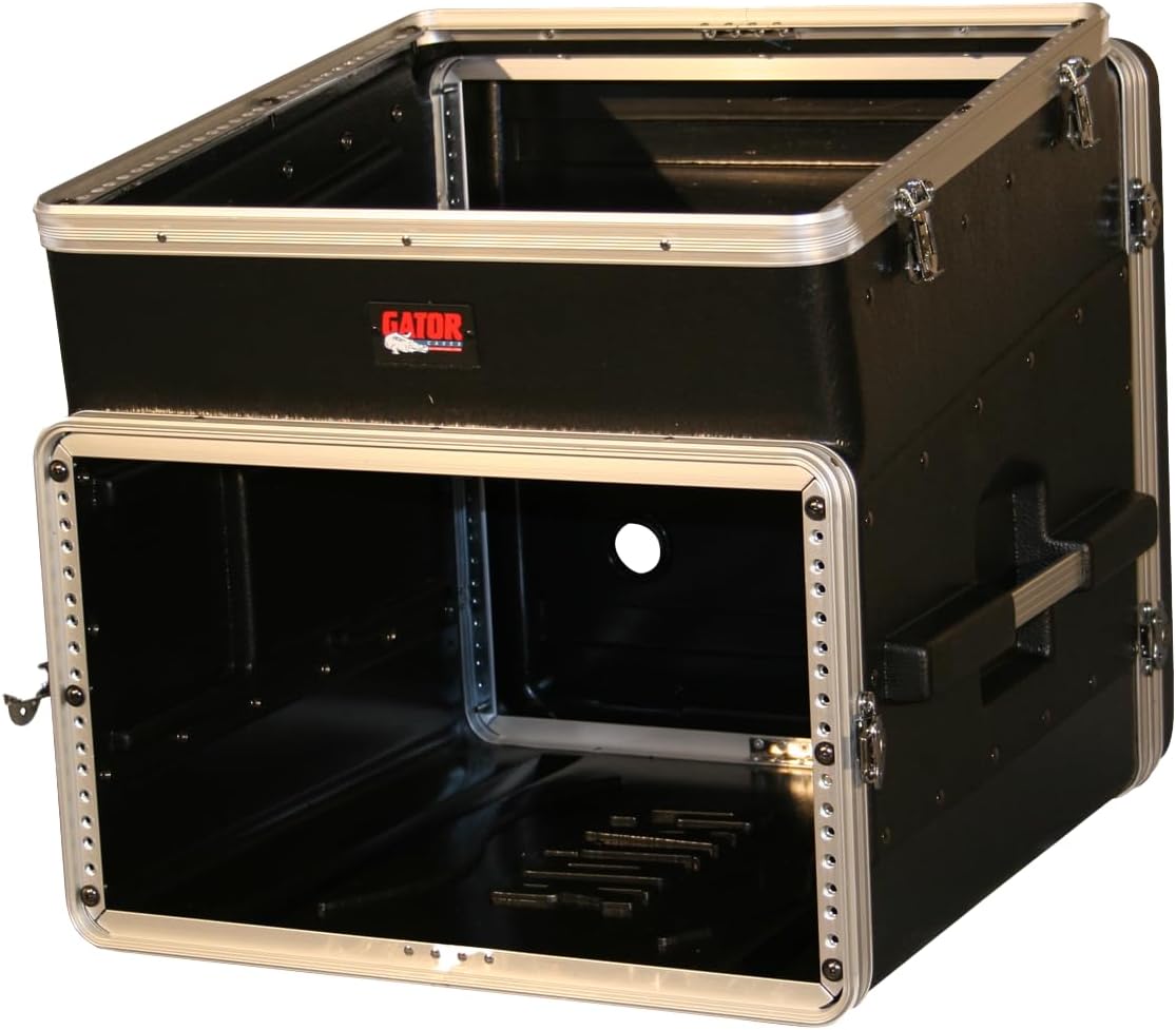 Gator 10U Top, 6U Side Console Audio Rack (GRC-10X6)