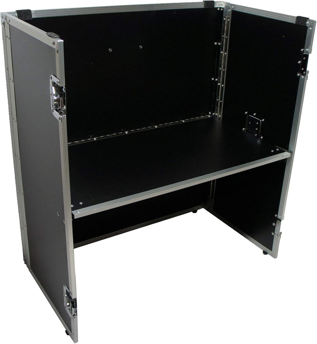 Harmony Audio Case HCSTAND36 DJ 36' x 33' Fold Out Station Stand Compatible with Full Size Coffin