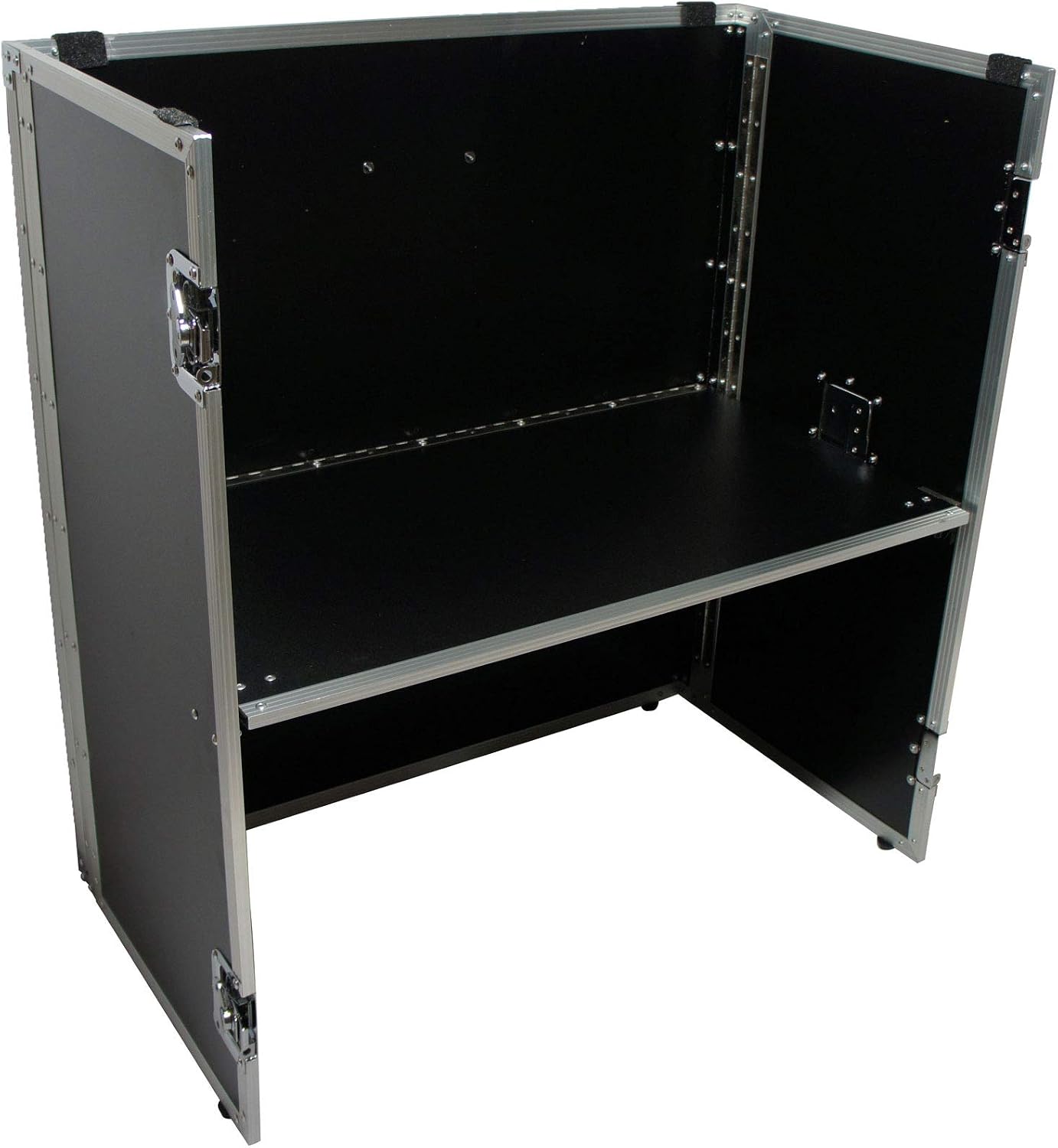 Harmony Audio Case HCSTAND36 DJ 36' x 33' Fold Out Station Stand Compatible with Full Size Coffin