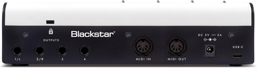 Blackstar Polar 4 - 4-channel 4-in/8-out USB-C Guitar Audio Interface w/ 4 Microphone Preamps and 2 Headphone Outputs