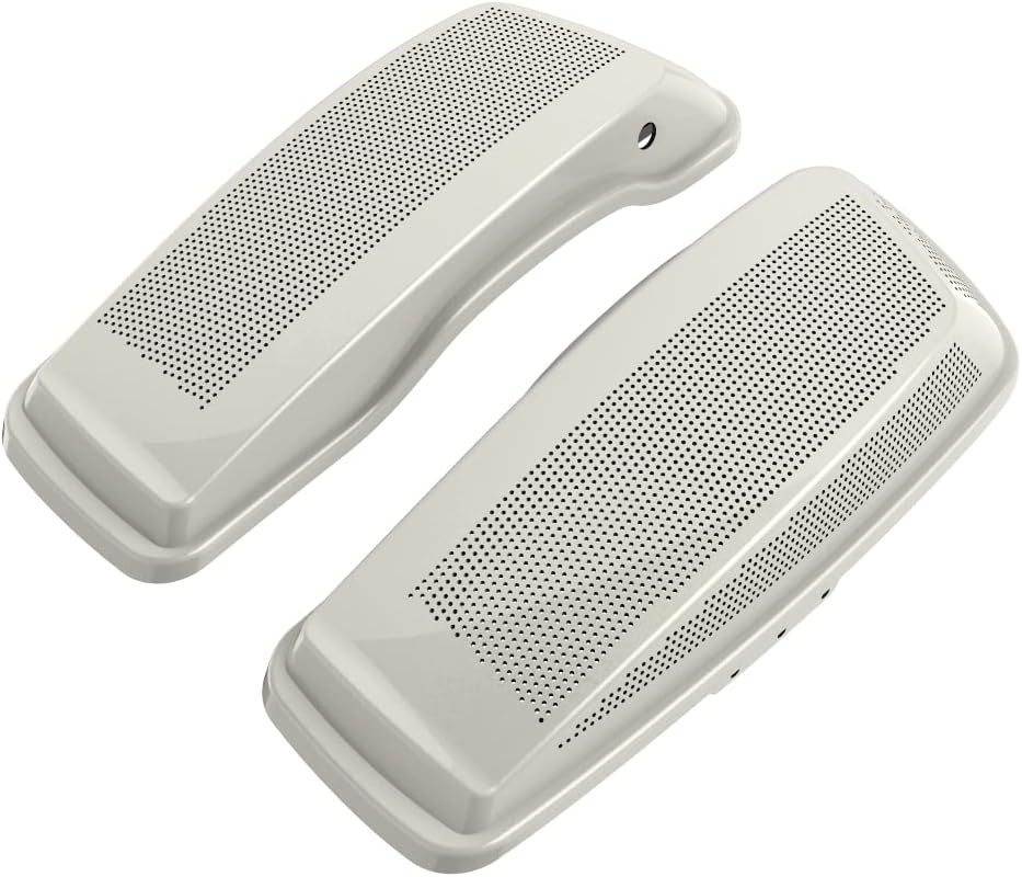Advanblack Saddlebag Dual 6x9 Speaker lids, Audio Covers Fit for H-D Touring, Road Glide, Street Glide Special, Road King, 2014 2015 2016 2017 2018 2019 2020 2021 2022 2023