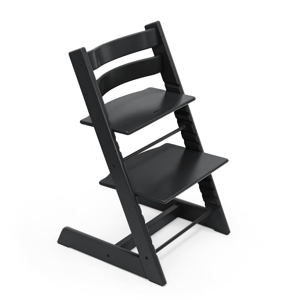 Tripp Trapp by Stokke Adjustable Wooden Black Baby High Chair (Chair Only)