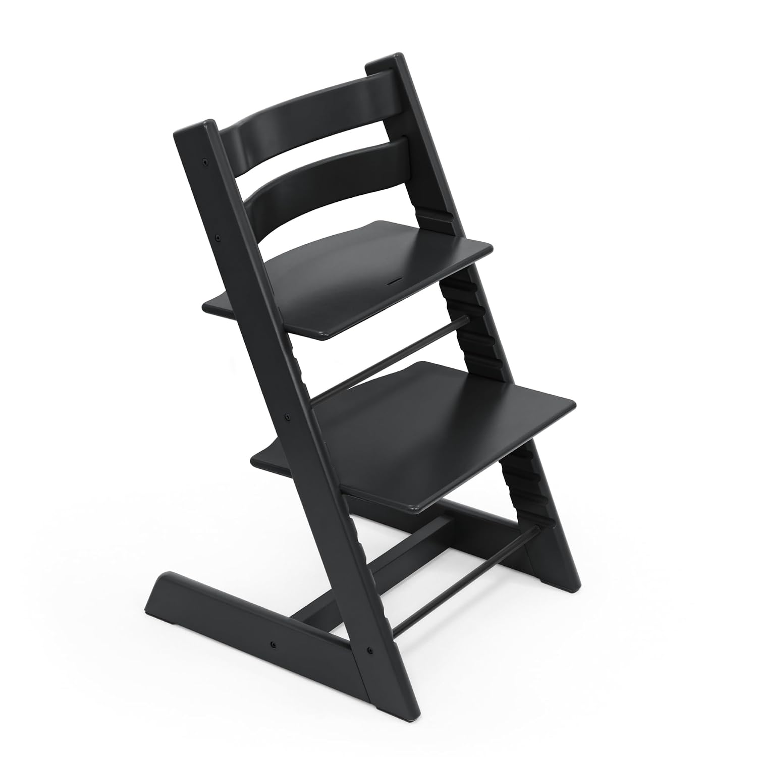 Tripp Trapp by Stokke Adjustable Wooden Black Baby High Chair (Chair Only)