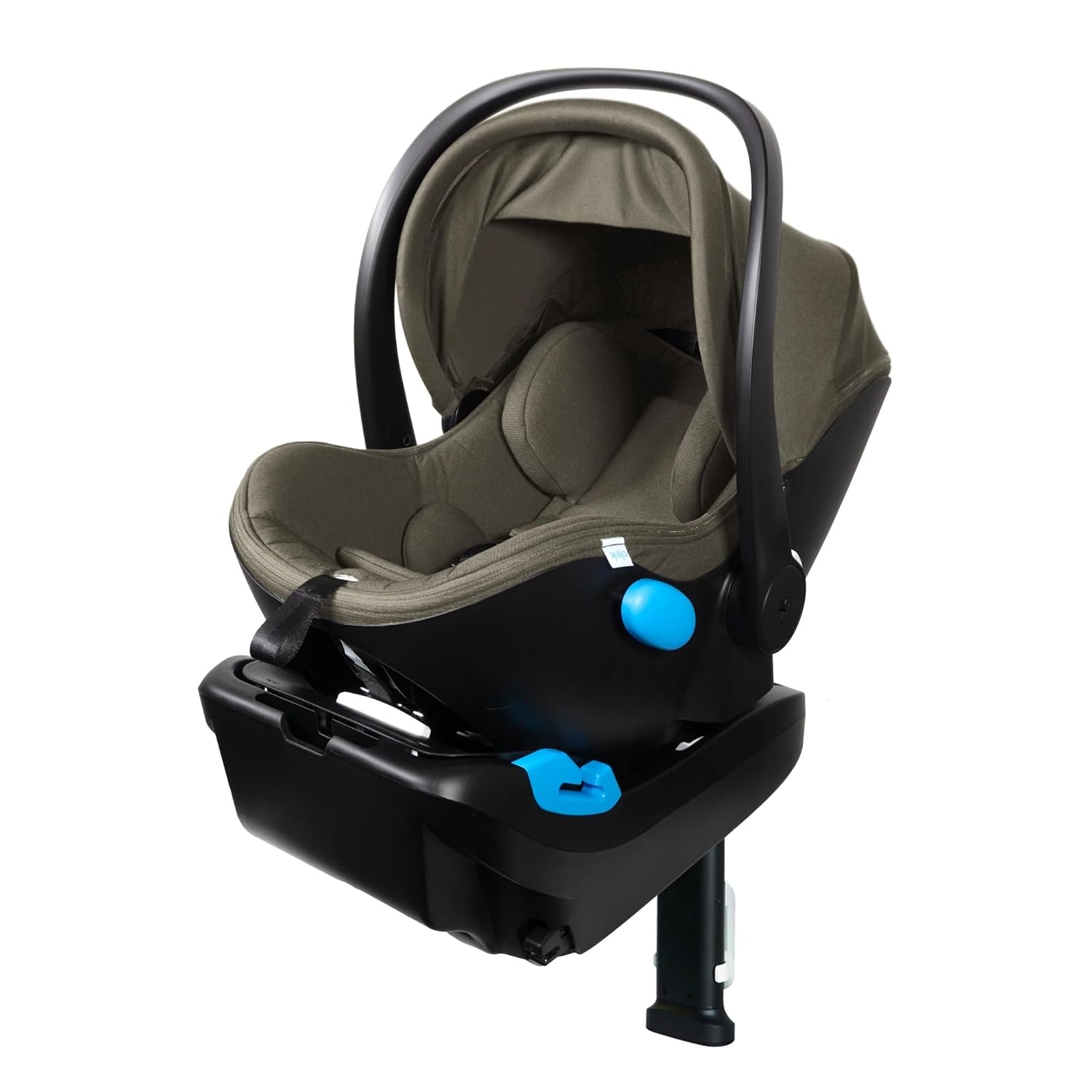 Clek Liing Infant Car Seat with Adjustable Load Leg, Compact, Lightweight Design, 7 Recline Positions, Easy-to-Use Rigid Latch, and Flame Retardant-Free (Highlands Ziip)
