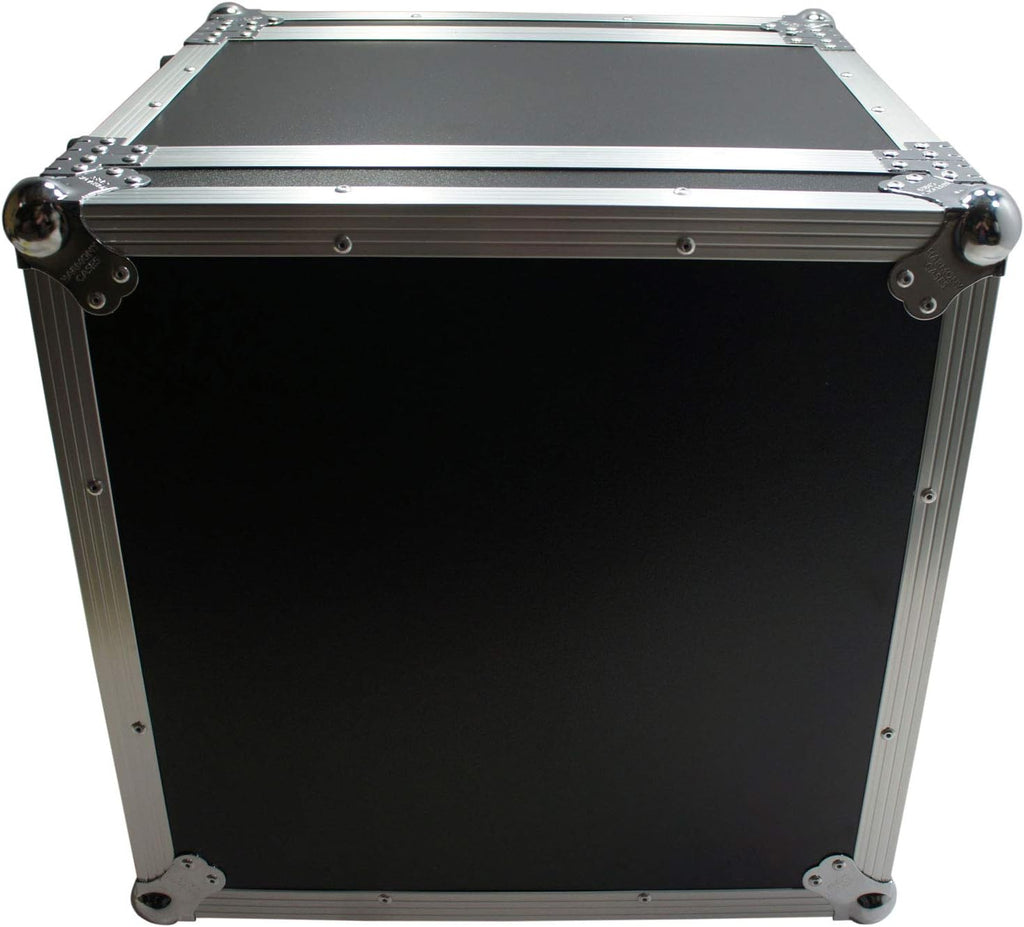 Harmony Audio Cases HC10UEDHW DJ Flight 10U FX Effect 16' Depth Case Casters & Handle