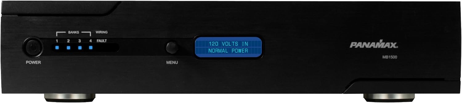 Panamax MB1500 Home Theater Uninterruptible Power Supply Battery Backup and Power Conditioner