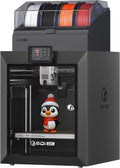 QIDI Q2C Combo 3D Printer, Enclosed FDM, New Generation Leveling Sensor Full Auto Leveling, 600mm/s High Speed, 270x270x256mm Build Volume, 370℃ Bimetal Hotend Unlock PPS-CF, from Beginner to Expert