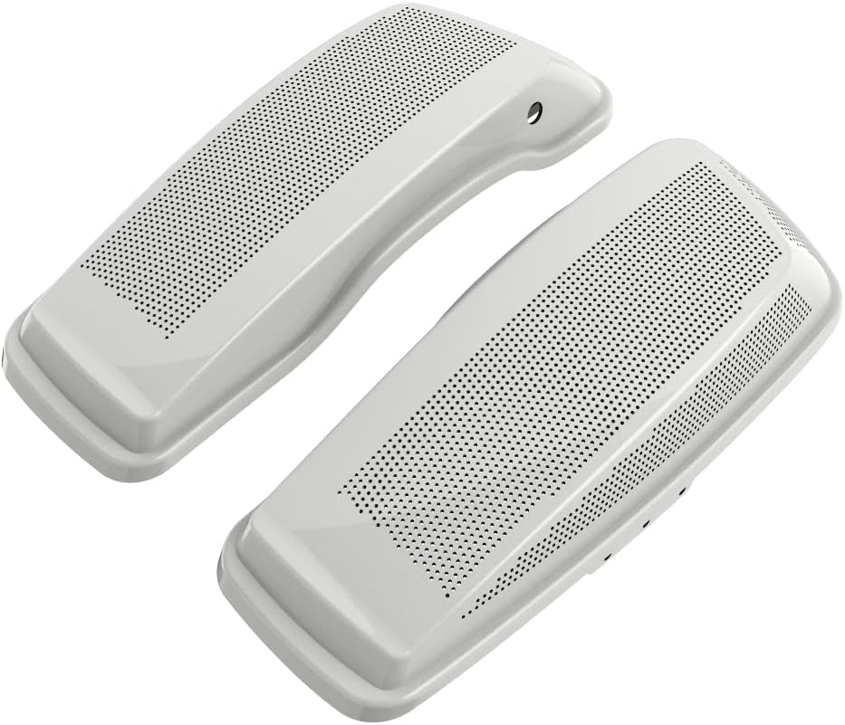 Advanblack Saddlebag Dual 6x9 Speaker lids, Audio Covers Fit for H-D Touring, Road Glide, Street Glide Special, Road King, 2014 2015 2016 2017 2018 2019 2020 2021 2022 2023