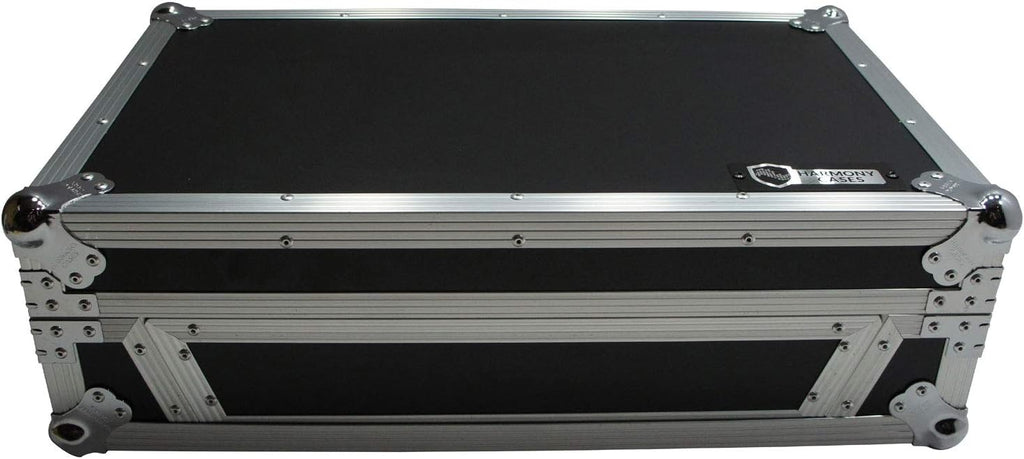 Harmony Audio HCDDJ800WLT1U Flight Glide Laptop Stand DJ 1U Rack Case Compatible with Pioneer DDJ-800