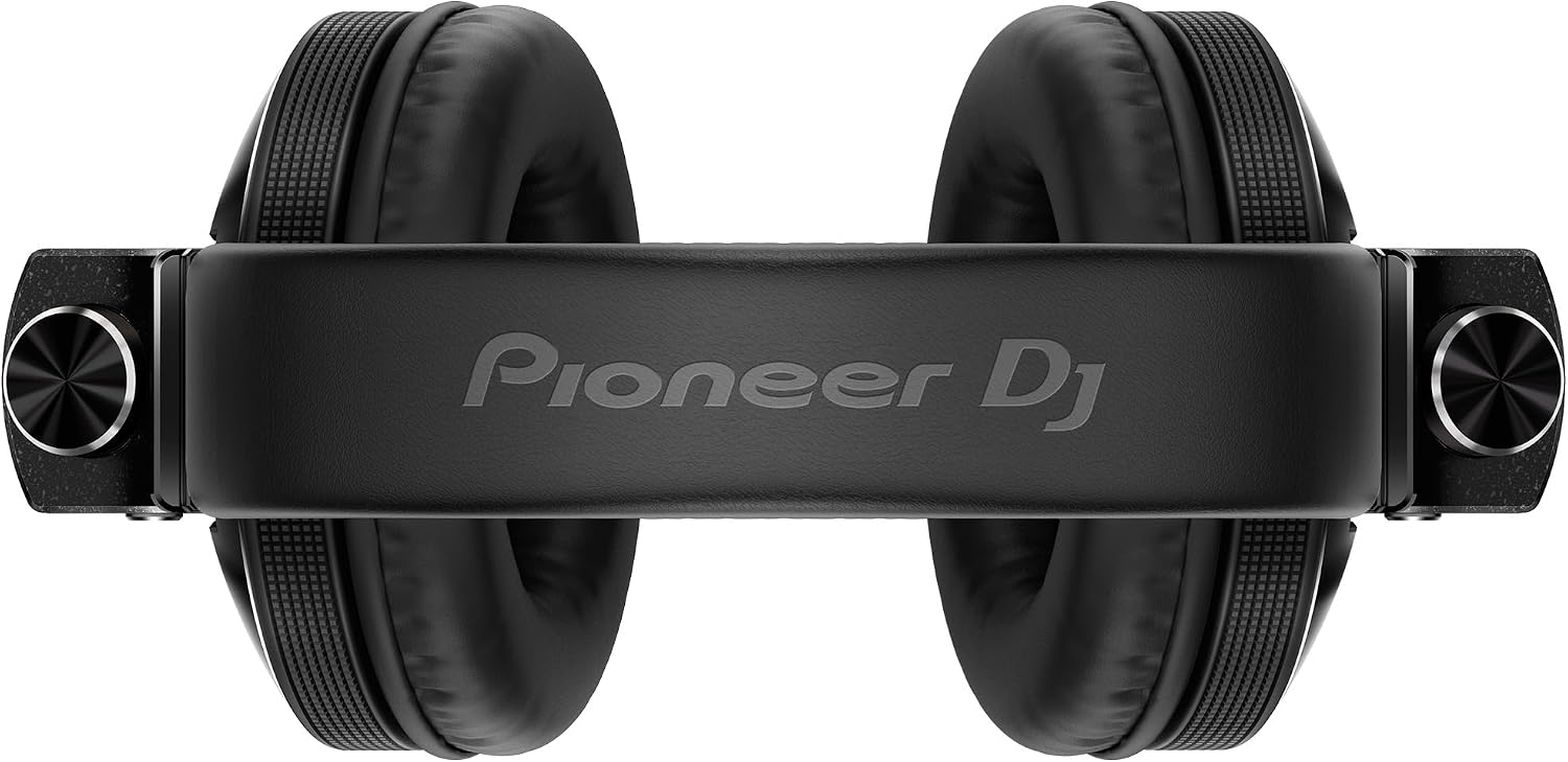 Pioneer DJ HDJ-X10 Flagship Over-Ear DJ Headphones - Black Bundle with Case, Stand, and Austin Bazaar Polishing Cloth