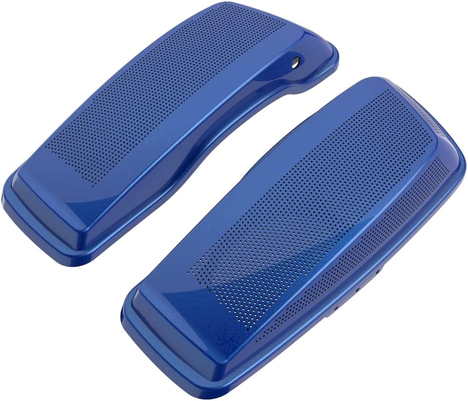 Advanblack Saddlebag Dual 6x9 Speaker lids, Audio Covers Fit for H-D Touring, Road Glide, Street Glide Special, Road King, 2014 2015 2016 2017 2018 2019 2020 2021 2022 2023