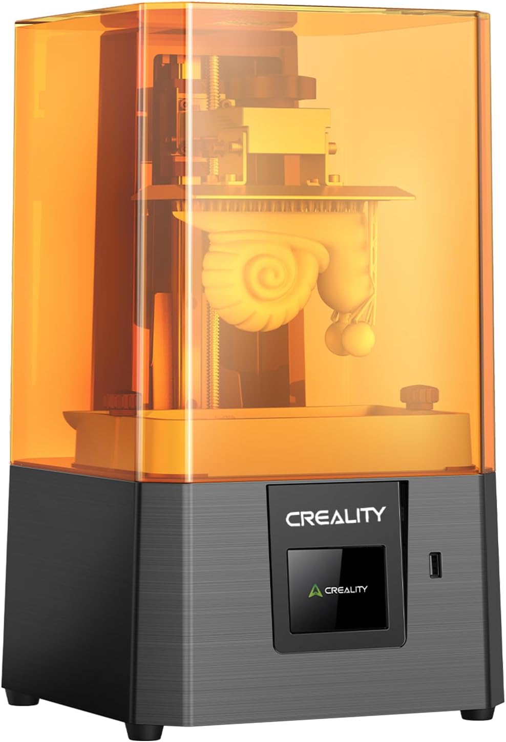 Creality 3D Printer HALOT R6 Resin 3D Printers:Upgraded Light Source with High-Precision Printing LCD Monochrome Screen,Easy Operation No Assembly Required for Kids and Beginner