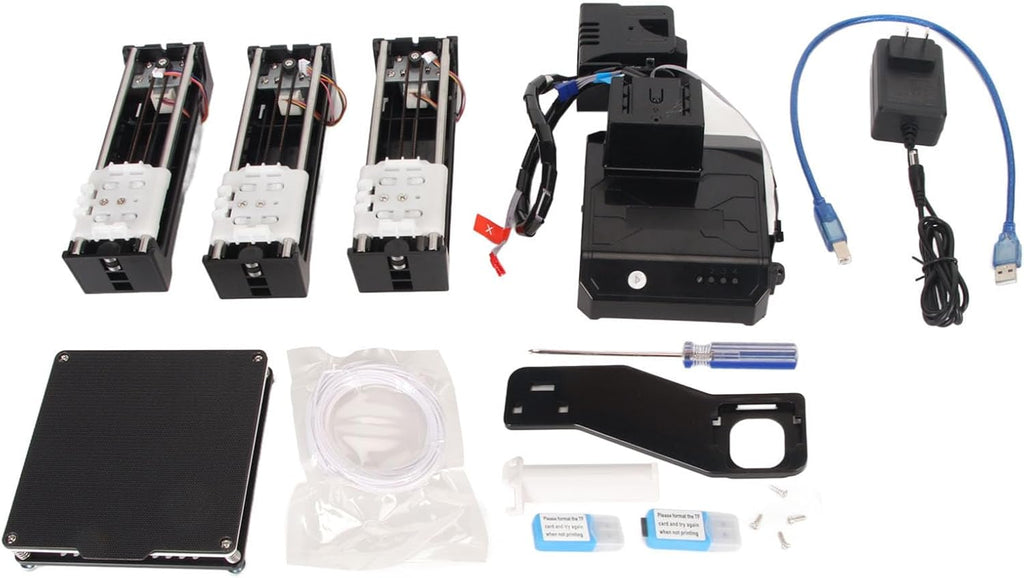 FDM Mini 3D Printer, High Accuracy Improve Spatial Imagination 3D Printer, Quick Assembly Mini 3D Printer for Beginners for Household