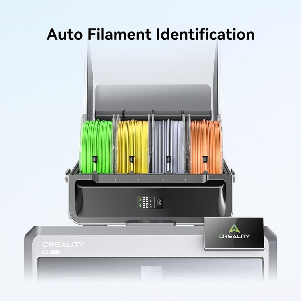 Creality CFS Multi-Color 3D Printer Filament System, Auto Material Identification, Smart Switching/Relay, Supports 4 Parallel Devices for 16 Color Printing, Compatible with K2 Plus/Hi 3D Printers