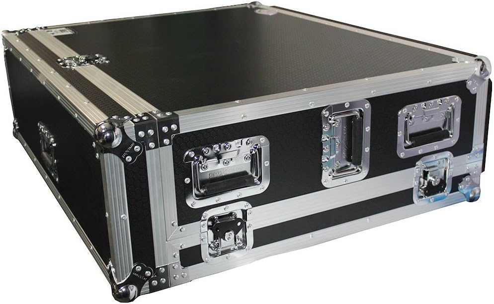 ProX XS-YMTF5DHW ATA Digital Audio Mixer Flight Case for Yamaha TF5 Console with Doghouse compartment and Caster wheels