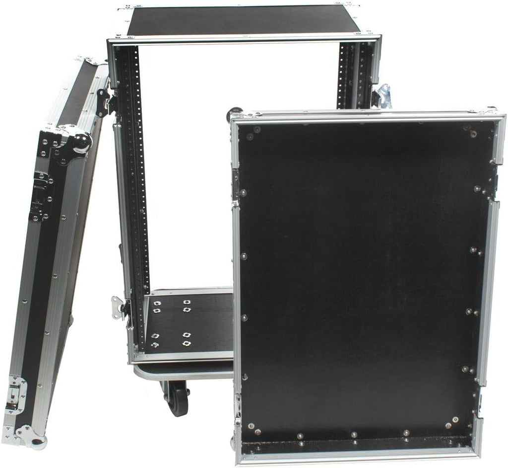 OSP Cases | ATA Road Case | 16-Space Effects Rack | 12' Deep | RC16U-12