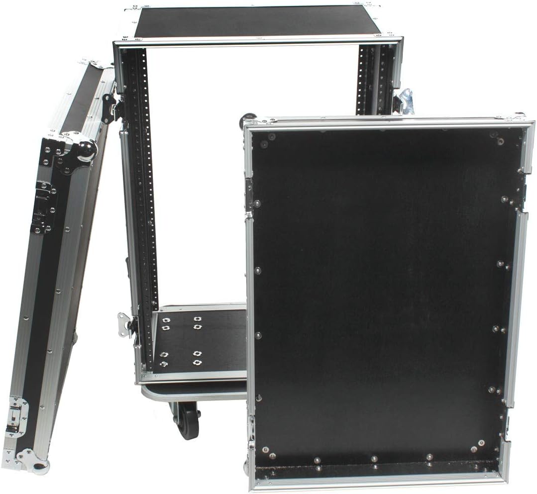 OSP Cases | ATA Road Case | 16-Space Effects Rack | 12' Deep | RC16U-12