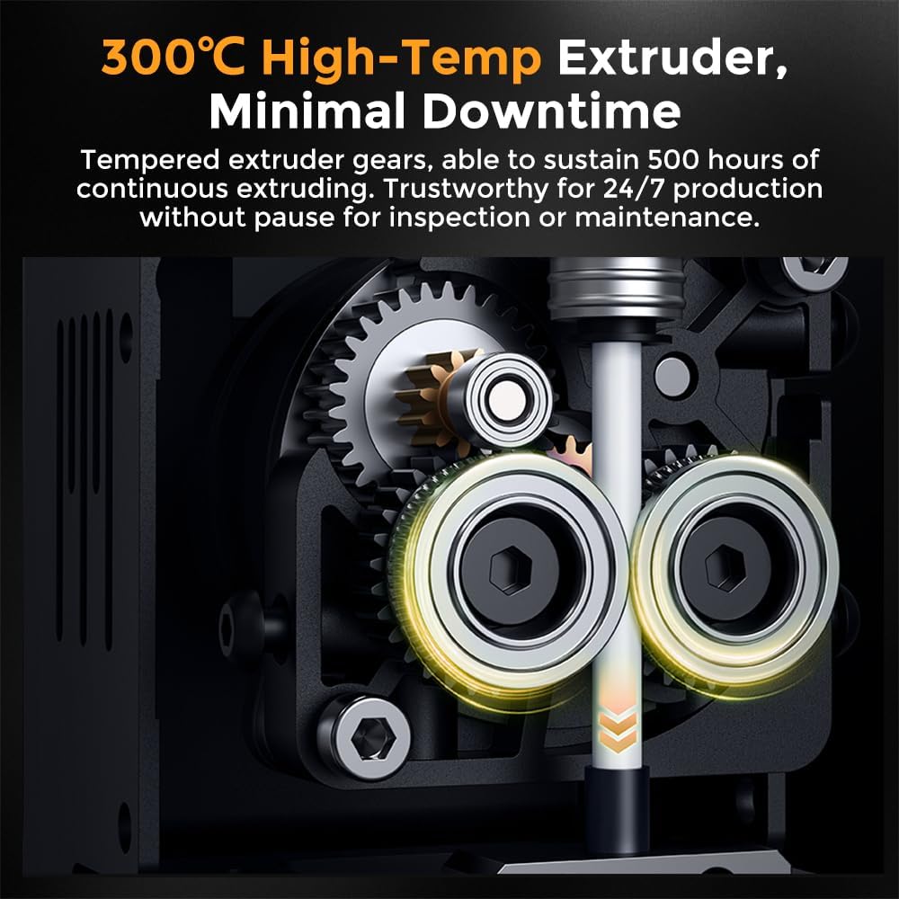 Creality Ender 5 Max 3D Printer, 700mm/s Max Printing Speed Large 3D Printer, Auto Leveling 300℃ High Temp Precise Linear Rail Dual Z Axis,Build Volume 15.75x15.75x15.75 inch