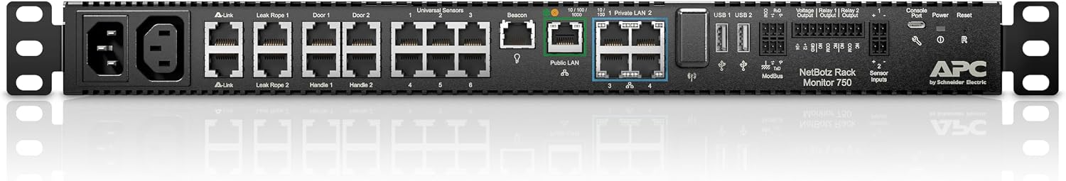 APC Netbotz, NBRK0750, Advanced Rack Security and Environmental Monitor Rack Monitor 750