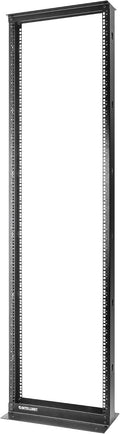 Intellinet 42U 19' 2 Post Open Frame Server Wall Mount Rack - Flatpacked, Antistatic Powder Coated Steel – for IT Network Equipment & AV Devices – 3 Yr Mfg Warranty – 716390