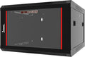 6U Wall Mount Home Lab Server Rack – 19' Locking Network Cabinet, 18' Deep Empty Rack Enclosure for Routers, NAS, Switches and Home Network Equipment