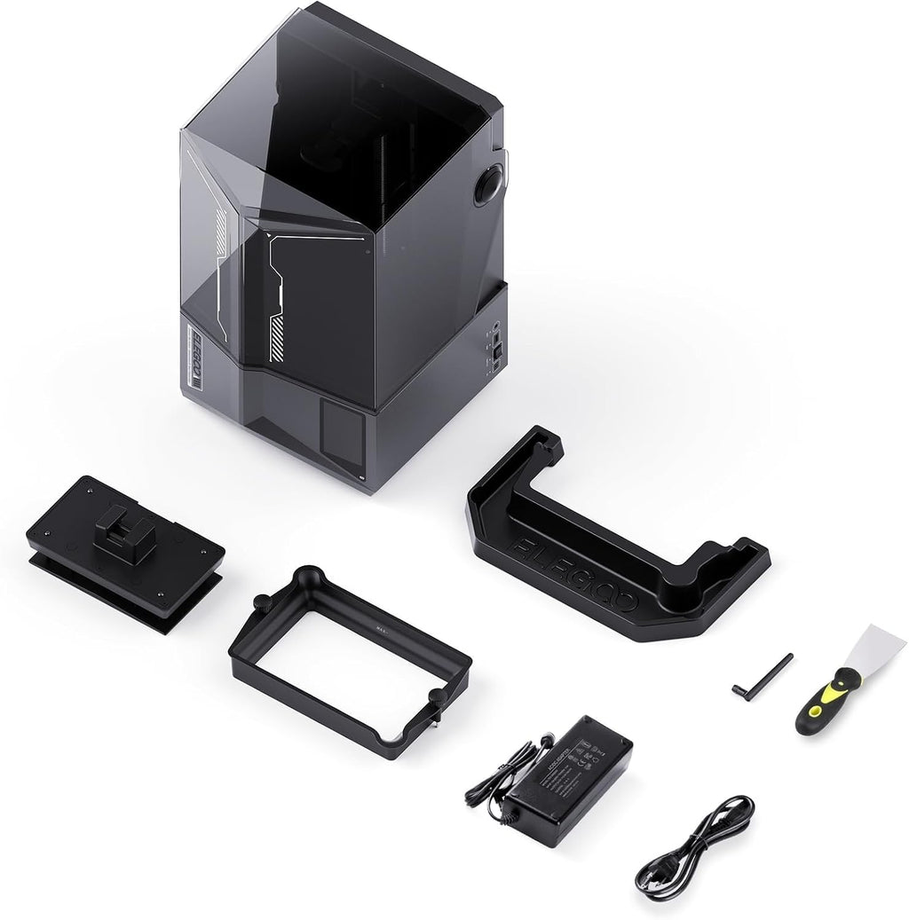 ELEGOO Saturn 4 Ultra 12K Resin 3D Printer, with Smart Automatic Leveling, 10-Inch 12K Monochrome LCD, 150mm/h Faster Printing Speed,8.62 × 4.84 × 8.66 Inch Printing Size