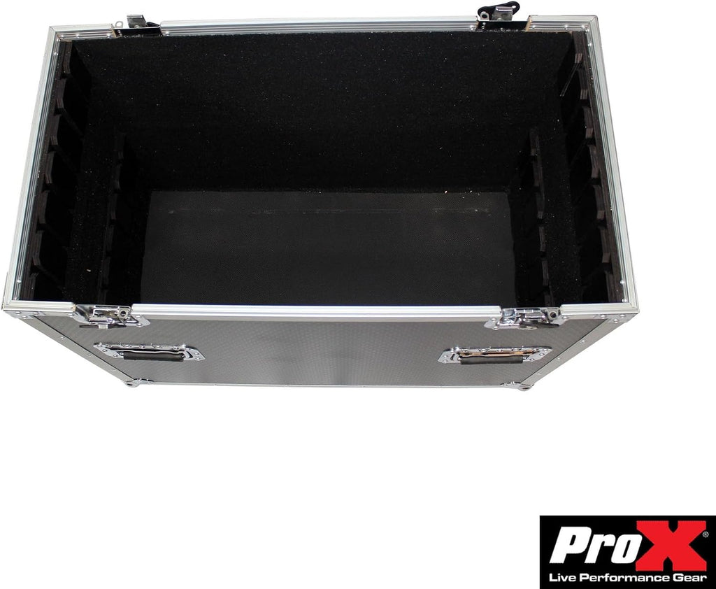 ProX XS-6XBP3030 ATA Flight Style Road Case 30' in. Aluminum 8mm F34 F32 F31 Truss Base Plates - Fits 6x