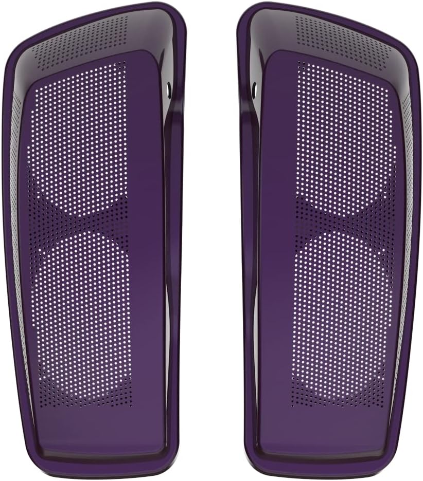 Advanblack Saddlebag Dual 6x9 Speaker lids, Audio Covers Fit for H-D Touring, Road Glide, Street Glide Special, Road King, 2014 2015 2016 2017 2018 2019 2020 2021 2022 2023