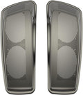 Advanblack Saddlebag Dual 6x9 Speaker lids, Audio Covers Fit for H-D Touring, Road Glide, Street Glide Special, Road King, 2014 2015 2016 2017 2018 2019 2020 2021 2022 2023