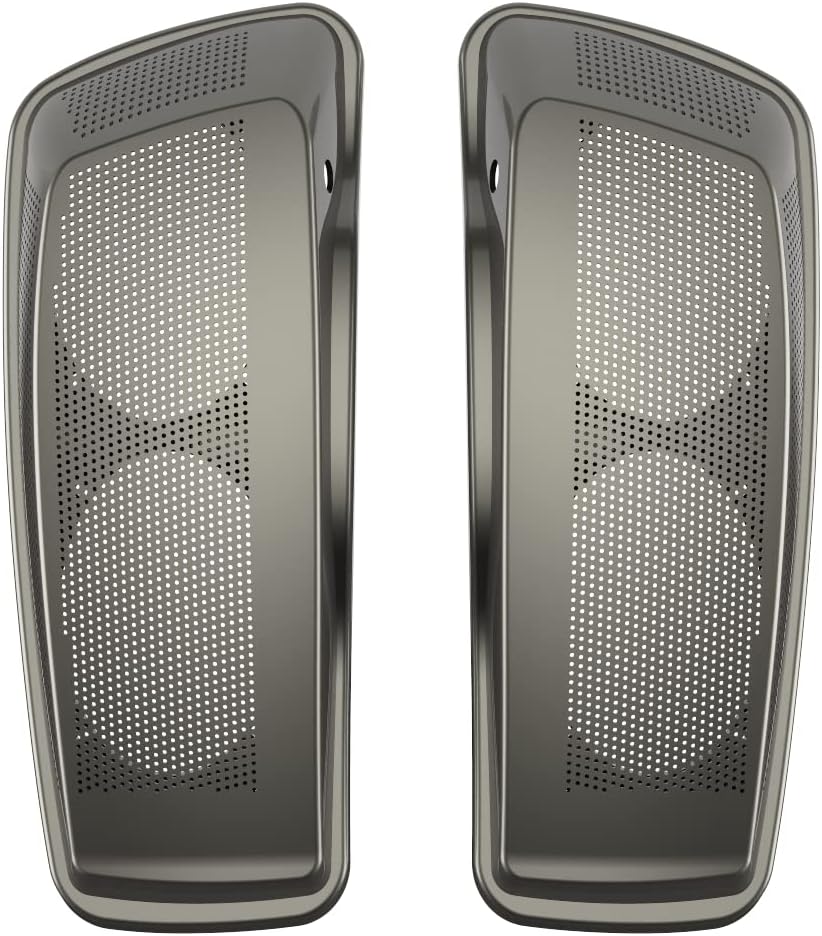 Advanblack Saddlebag Dual 6x9 Speaker lids, Audio Covers Fit for H-D Touring, Road Glide, Street Glide Special, Road King, 2014 2015 2016 2017 2018 2019 2020 2021 2022 2023