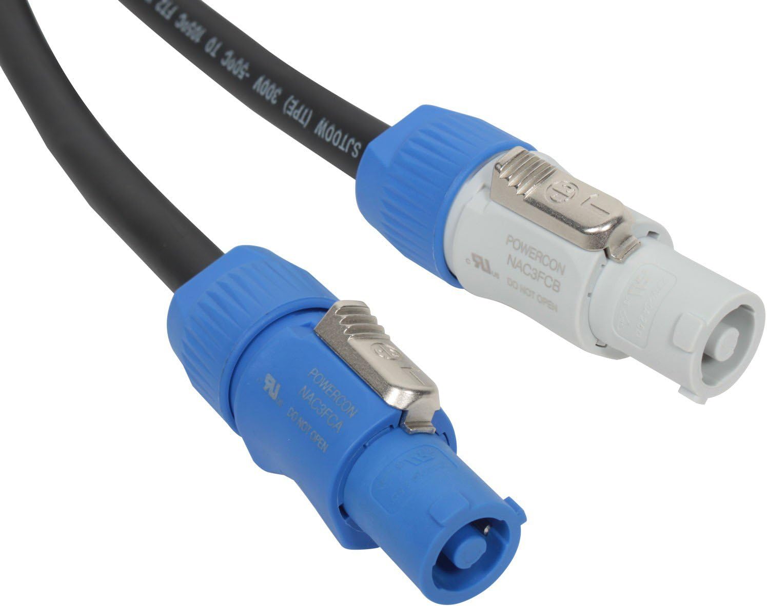 Elite Core Neutrik PowerCon Power Extension Cable | 30' ft | PC12-AB-30 | Made in the USA