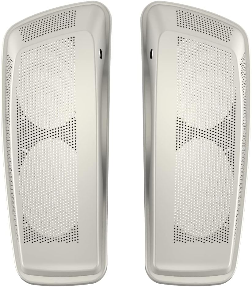 Advanblack Saddlebag Dual 6x9 Speaker lids, Audio Covers Fit for H-D Touring, Road Glide, Street Glide Special, Road King, 2014 2015 2016 2017 2018 2019 2020 2021 2022 2023