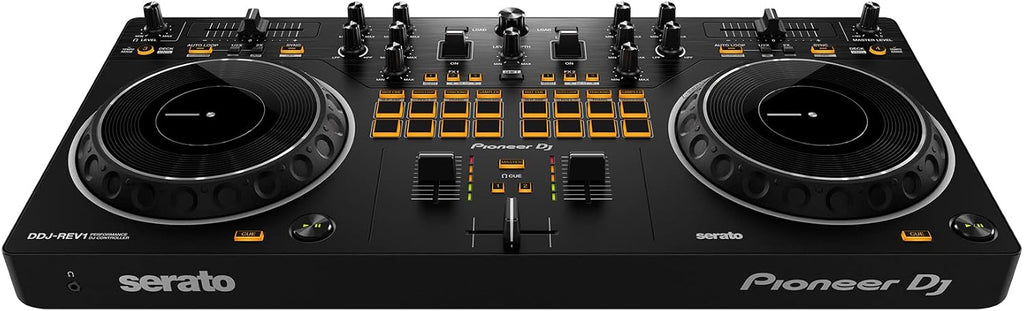 Pioneer DJ DDJ-REV1 2-deck Serato DJ Controller, Black