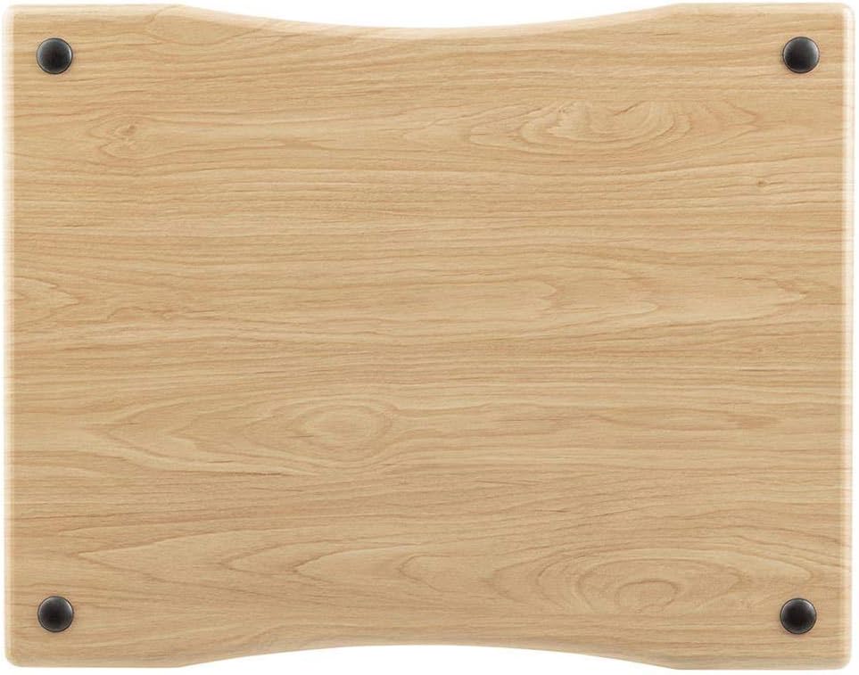 Monolith by Monoprice Heavy Duty 4 Tier Audio Stand XL 1 inch Shelf Thickness Maple