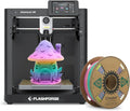 FLASHFORGE 3D Printer Adventurer 5M with Extra 1KG HS PLA Rainbow Candy Filament