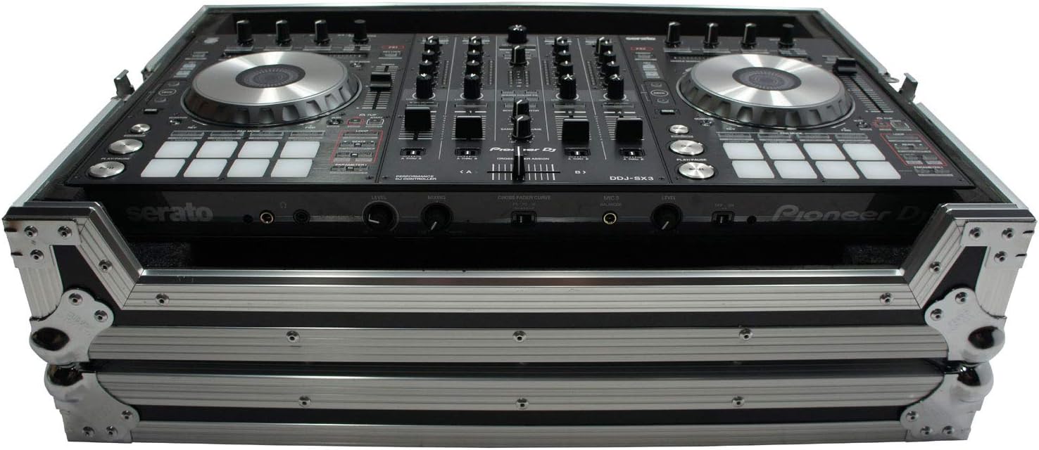 Harmony Audio HCDDJSX Flight Foam Padded Travel DJ Custom Case Compatible with Pioneer DDJ-SX3