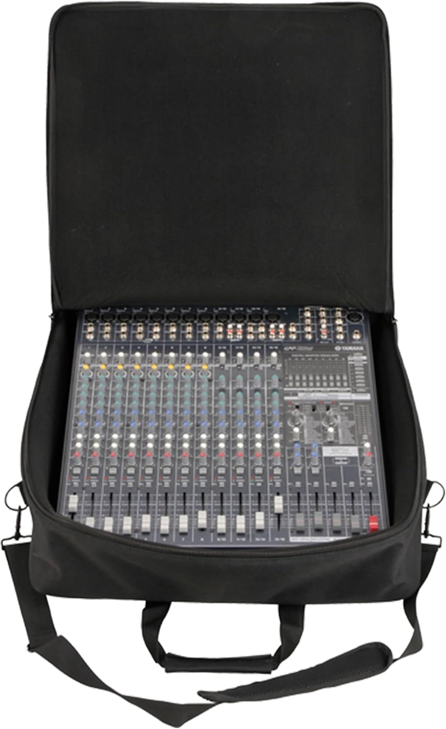 SKB Cases 1SKB-UB2020 UB Series Mixer Case, Padded Audio Equipment Bag for DJ Mixer, Recorder, Controller and Studio Gear, 20 x 20 x 5 Inch, Black
