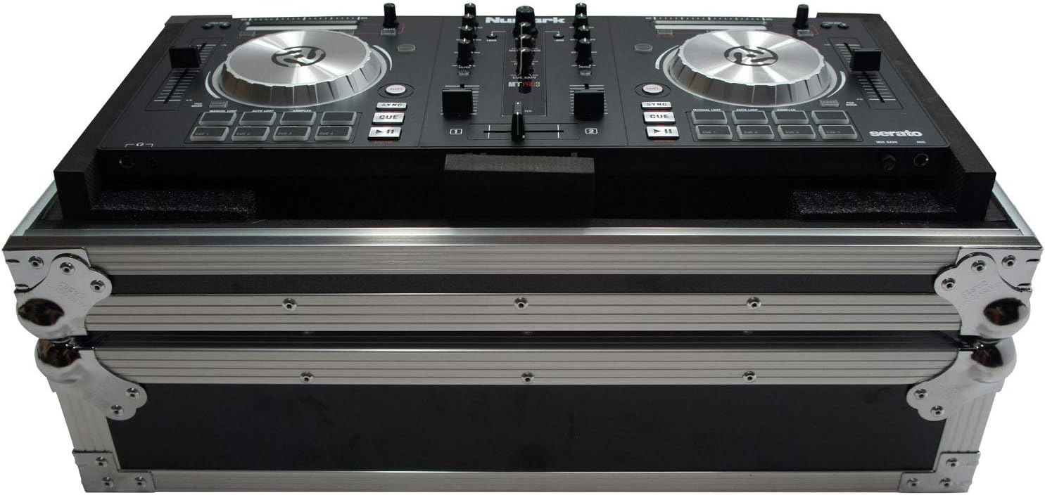 Harmony Audio HCMIXTRACKPRO3 Flight Road DJ Custom Case Compatible with Numark Mixtrack Platinum