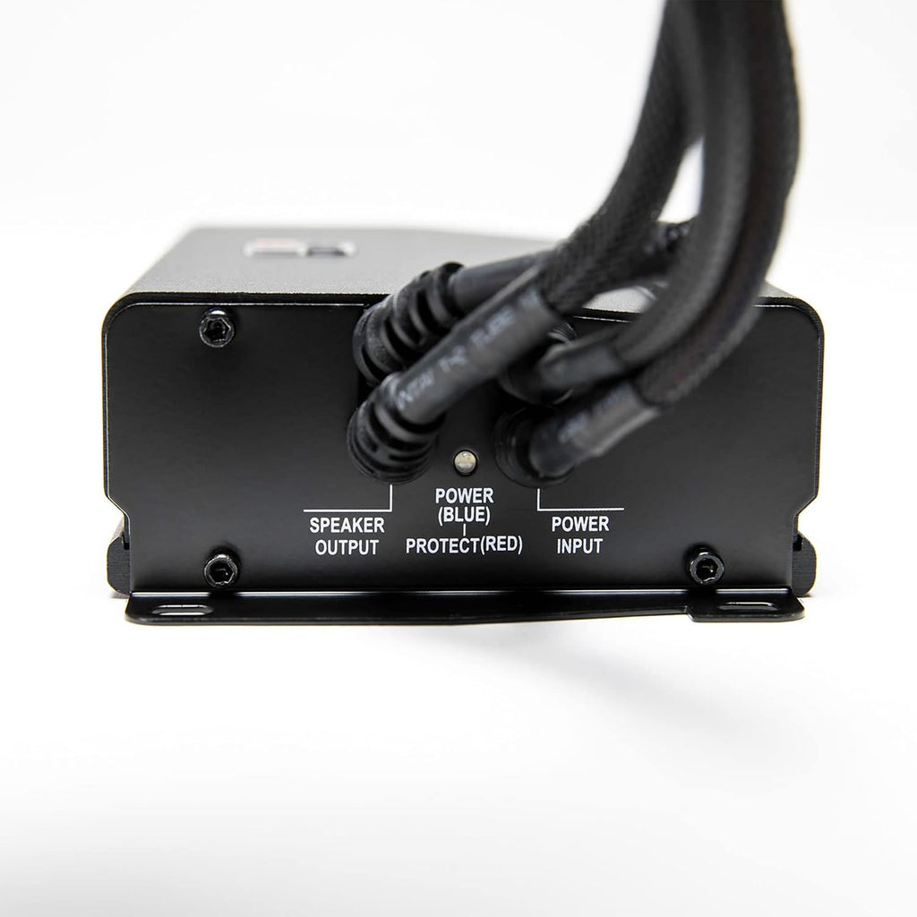MB Quart NA2-320.4 Compact Four Channel, 320 watt Powersports Amplifier, Black