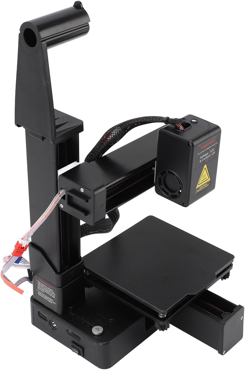 GOWENIC Mini 3D Printer, Entry Level 3D Printer Machine for Kids and Beginners, Supports One Click Printing & 1.75mm PLA TPU Filament, Printing Size 100X100X100mm (US Plug)