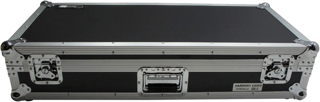 Harmony Audio Cases HCPEDAL32 Custom Hard ATA Flight 32' Guitar Pedal Compatible with Case