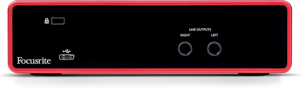 Focusrite Scarlett 2i2 Studio 3rd Gen USB Audio Interface and Recording Bundle with Monitors, Boom Microphone Stand, Microphone Cable, Pop Filter and Interconnect Cable (6 Items)