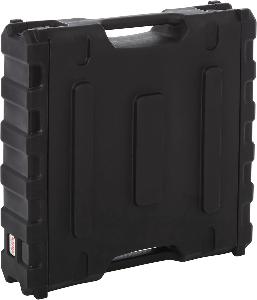 Gator Cases Pro Series 2U Rack Case with Standard 19' Depth, Roto Molded Made in USA (G-PRO-2U-19)
