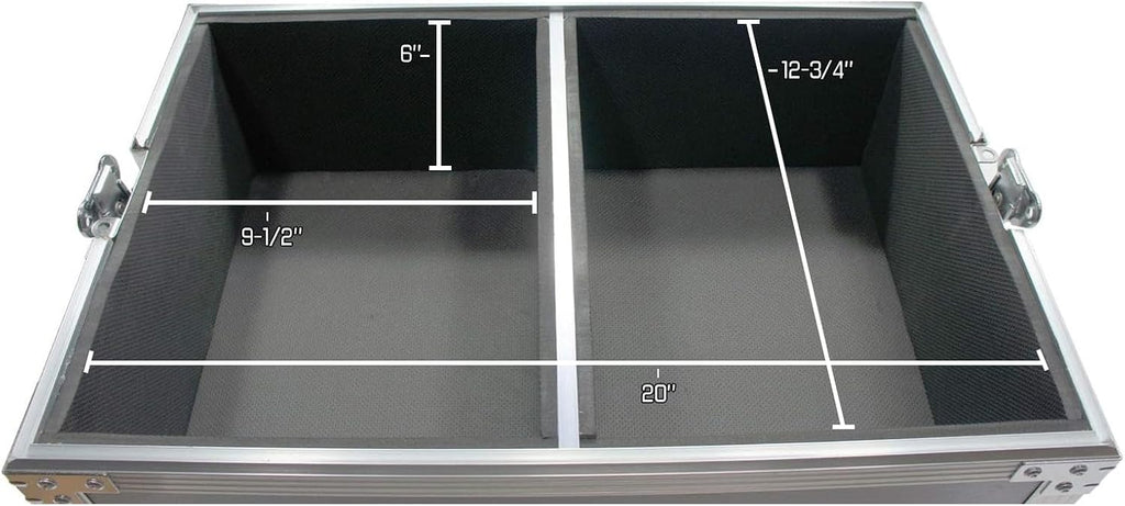 Harmony Audio HC45120 Flight Road Custom Case Holds 120 of 45 RPM 12' Vinyl Records