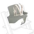 Stokke Tripp Trapp Baby Set 2, Glacier Green - Ages 6-36 Months - Convert the Tripp Trapp Chair into a Comfortable High Chair - Includes Stokke Harness 2