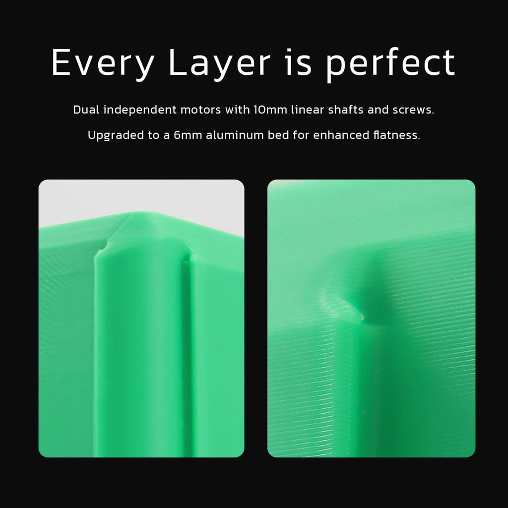 QIDI PLUS4 3D Printer, Max 600mm/s High-Speed Printing, 65℃ Chamber Heat, Fully Auto Leveling, 370°C Direct Extruder with Integrated Nozzle, Support PPS-CF Filaments, Large Print Size 12'x12'x11'