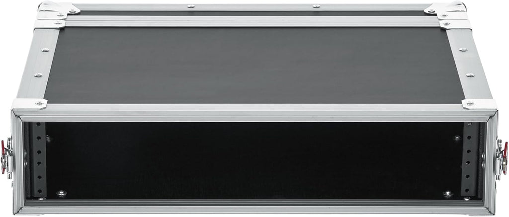 Gator Cases G-TOUR Series Shallow Audio Road Rack with Heavy-Duty Tour Grade Hardware, 15' Rackable Depth, 2U (G-TOUR EFX2U)