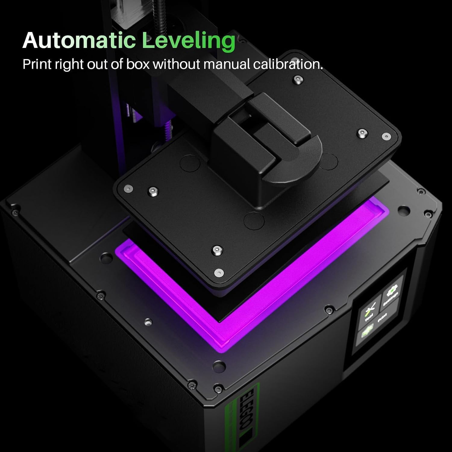 ELEGOO Mars 5 MSLA Resin 3D Printer, Resin Printer for Beginner with Auto-Leveling, Smart Mechanical Sensor, Overheat Protection, 6.6-inch 4K LCD Screen, Printing Size of 5.91 X 5.65 X 3.53 Inches