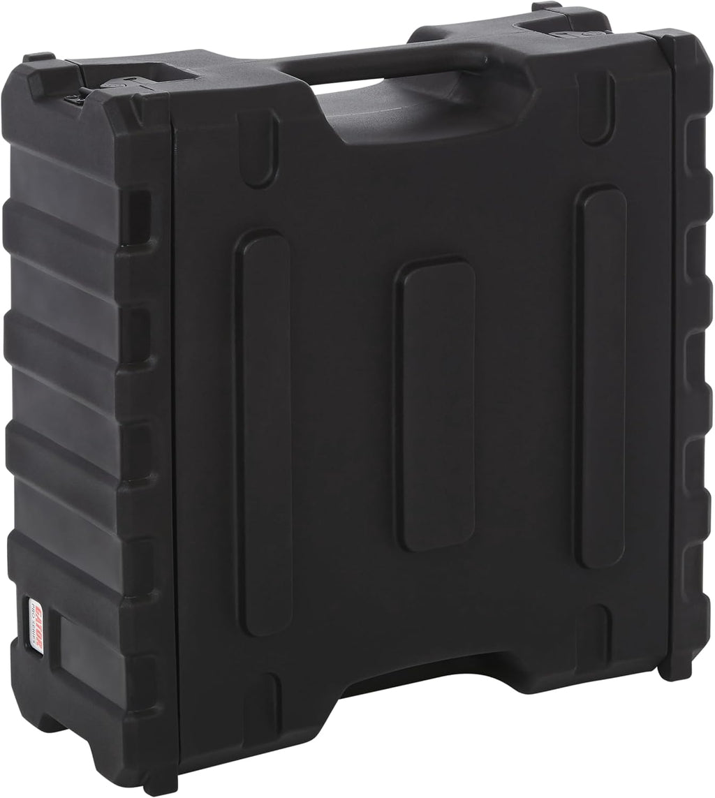 Gator Cases Pro Series Rotationally Molded 4U Rack Case with Standard 19' Depth; Made in USA (G-PRO-4U-19), Black