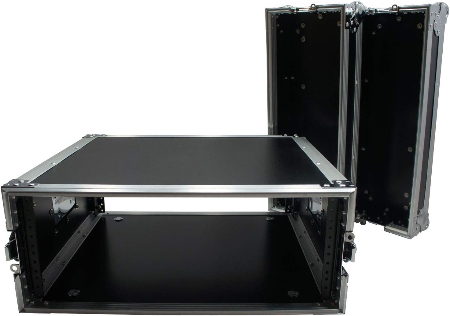 Harmony Audio Cases HC4UAD DJ Flight Amp 4U Rack Space Road Travel Amplifier Case